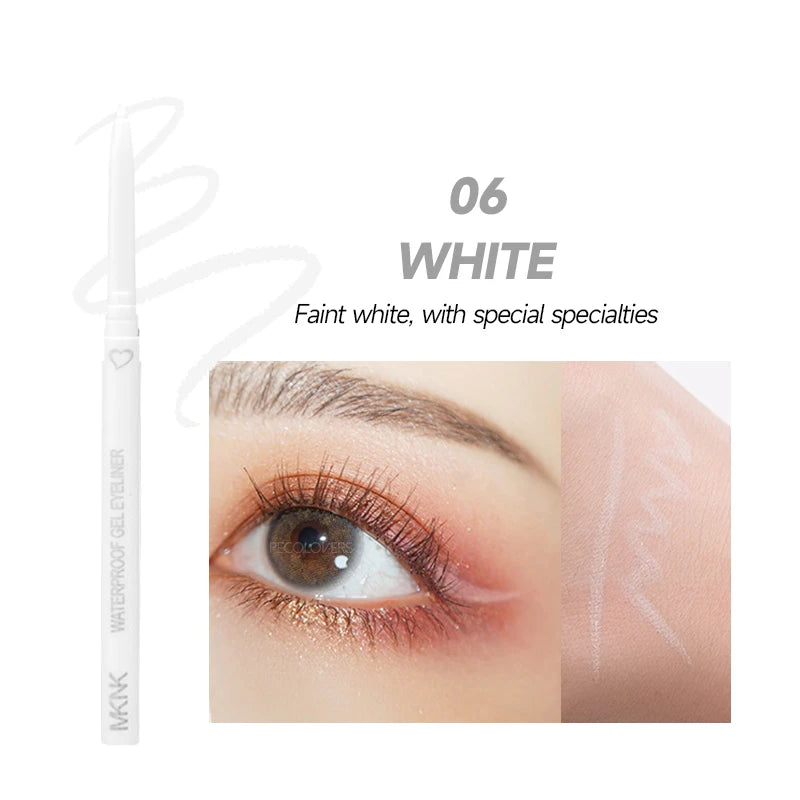 Waterproof Matte Eyeliner Pen, Quick Dry, Long-Lasting, Smooth Application, Perfect For Versatile Eye Makeup, Beauty Cosmetics