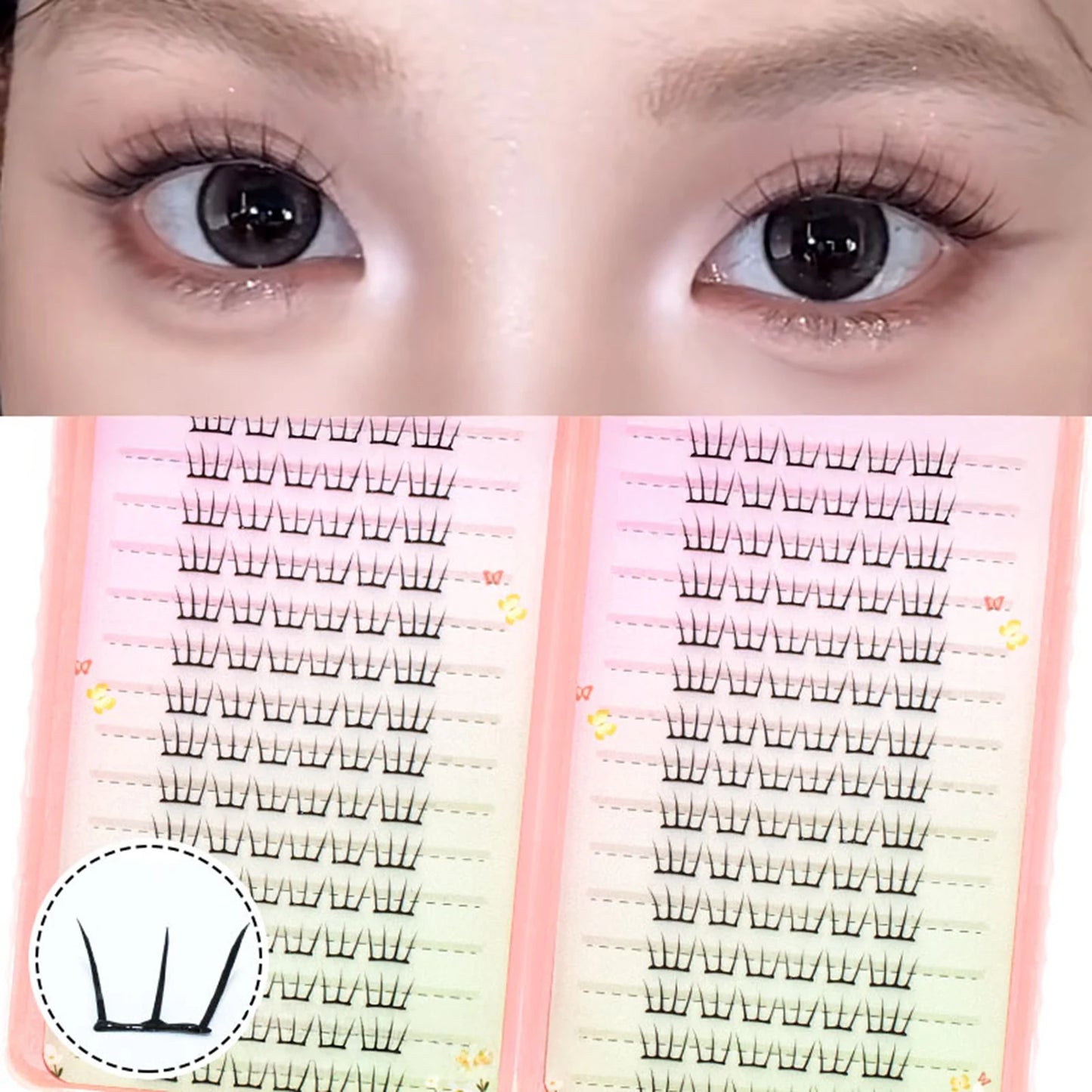 eyelashes